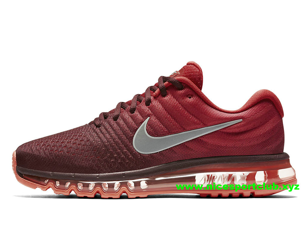 Chaussures De Running Homme Nike Air Max 2017 Pas Cher Rouge nike air max 2017 homme rouge