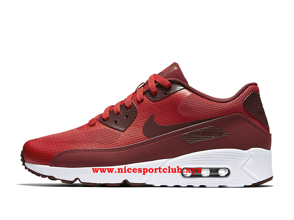 Chaussures De Running Nike Air Max 90 Prix Pas Cher http Nike Air Max 1 Ultra Essential blanc rouge Chaussures