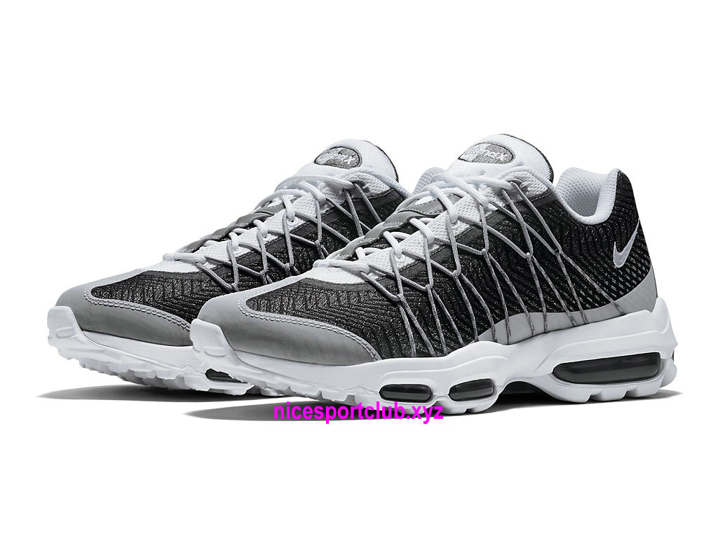 Chaussures Nike Air Max 95 Ultra Jacquard Prix BasketBall Pas Cher Pour Femme GrisNoirBlanc Chaussures Nike Air Max 95 Ultra Jacquard Prix BasketBall Pas Cher Pour Femme GrisNoirBlanc