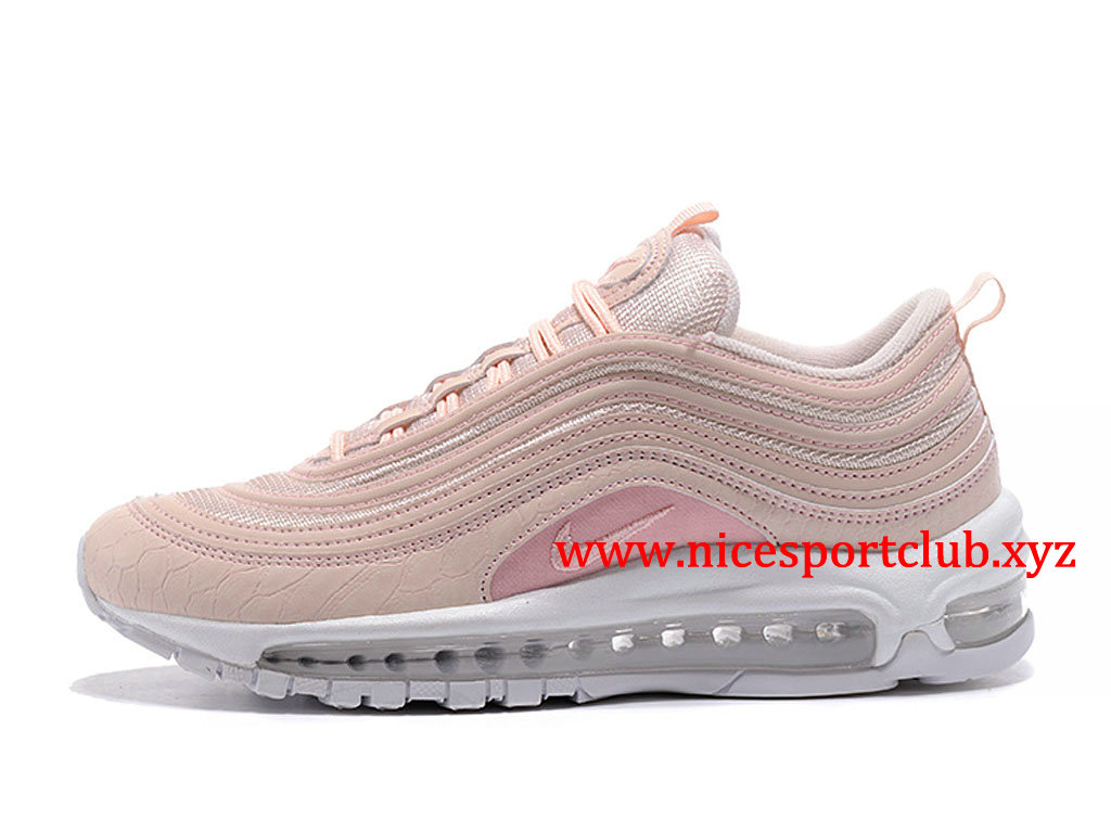 Chaussures Nike Air Max 97 Femme Pas Cher Prix Light Rose 312834_ID001