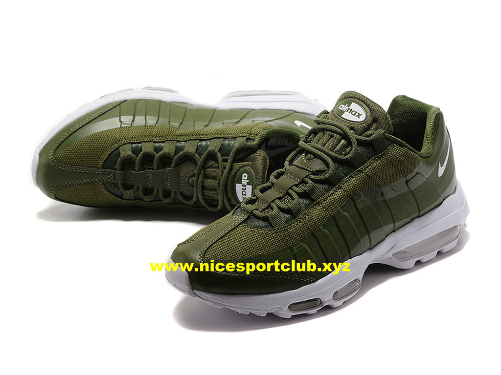 Nike Air Max 95 Ultra Essential Prix Pas Cher Chaussures Pour Homme VertBlanc 857910 A001 Nike Air Max 95 Ultra Essential Prix Pas Cher Chaussures Pour Homme VertBlanc 857910 A001