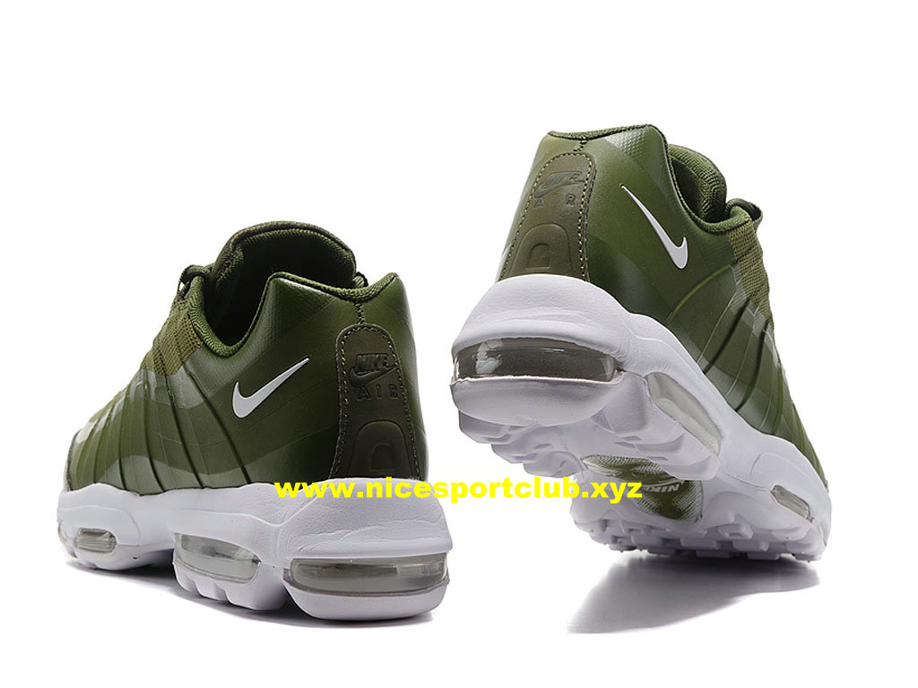 Nike Air Max 95 Ultra Essential Prix Pas Cher Chaussures Pour Homme VertBlanc 857910 A001 Nike Air Max 95 Ultra Essential Prix Pas Cher Chaussures Pour Homme VertBlanc 857910 A001